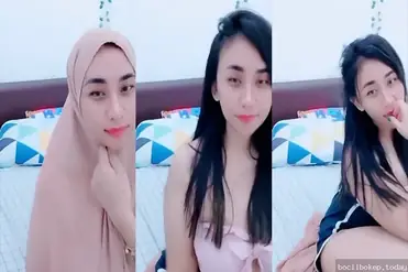 Cewek Hijab Polos Lepas Kendali Di Live Muncrat HD